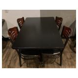 Dining Table and 4 Chairs 48? x 30?