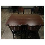 Dining Table and 4 Chairs 48? x 30?