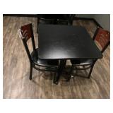 Dining Table and 2 Chairs 30" x 30"