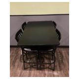Wall Mount Bar top and 4 bar Chairs 48" x 30"