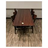 Banquet Table and 6 Chairs 6