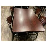 Dining Table and 4 Chairs  48? x 30?