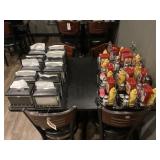 10 Napkin Holders and 10 Condiment Holders