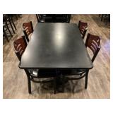 Dining Table and 4 Chairs 48? x 30?