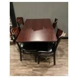 Dining Table and 4 Chairs  48? x 30?