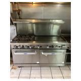 Cook Rite Gas Four Burner With Smooth Top 36"