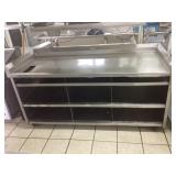 Stainless Steel Table 75" x 30" x 36"