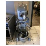 Hobart commercial mixer with attachments