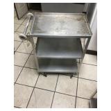 Aluminum Cart 24" x 16" x 33"