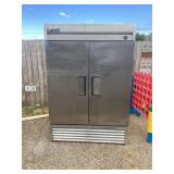 True Refrigerator 54" x 30" x 78"
