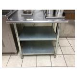 Stainless Steel Table 36" X 30" x 35 1/2"