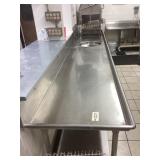 Commercial Stainless Steel Dishwashing Station