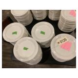 152  plastic 9" plates