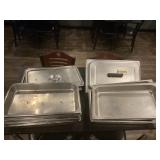 Chafing Trays 14 and lids 7