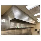 SS Captive Aire Commercial Kitchen Hood