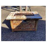 Propane Firepit w/propane tank