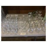 15 Daiquiri Glasses, 8 Brandy glasses , 12