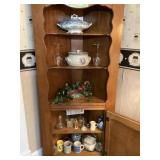 Contents of Corner Cabinet