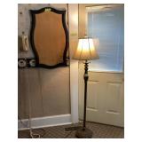 Cork Board & Floor Lamp