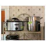 Hamilton Beach Crock Pot & Stainless Stock Pot