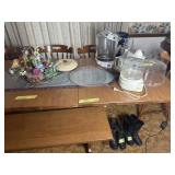 Flowers, Table Rubber, Pie Plate, handy Steamer,