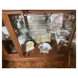 Clear Glass, porcelain, etc