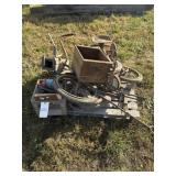 Old bike, Horse harness, misc