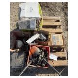 Pallet- lights and mirrors