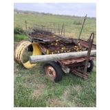 Running gear of posts