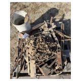 Pallet- steel pieces