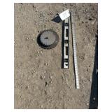 Saw Blades, Level, Flat Ruler