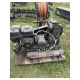 Service truck air compressor