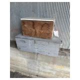 2 wood Boxes