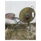 Sharpening wheel/seat