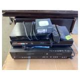 Magnavox VHS/DVD Recorder, Samsung BlueRay Disc