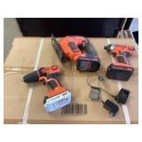 Black & Decker Battery Tools 20v