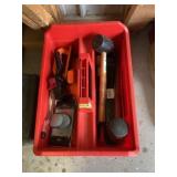 Tray and Tools