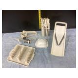 Bacon Wave Microwave Cooker, Slicer w/attachments