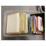 Assortment of Drawing Paper, cards & more