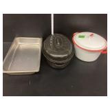 Enamel Pot, Granite Roaster, Stainless Steel Pan