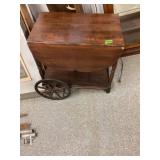 Tea Cart No Front Wheels