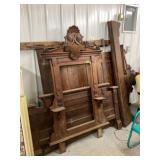 High Boy Headboard and Footboard mirror Frame