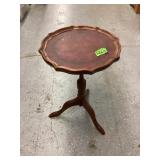 Georgian embossed Red Leather Top Table 13.25ï¿½
