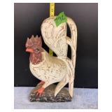 Wood Craved Rooster