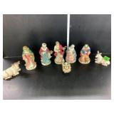Ceramic Nativity Set