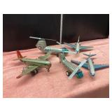 Vintage Tin Helicopters & Planes
