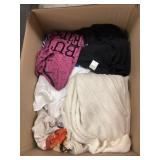 Box of Ladies Clothes size Medium/large