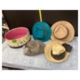 Hat Box & Hats