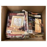 Box of Rubber Stamp Magazines