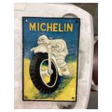Cast iron Michelin sign
